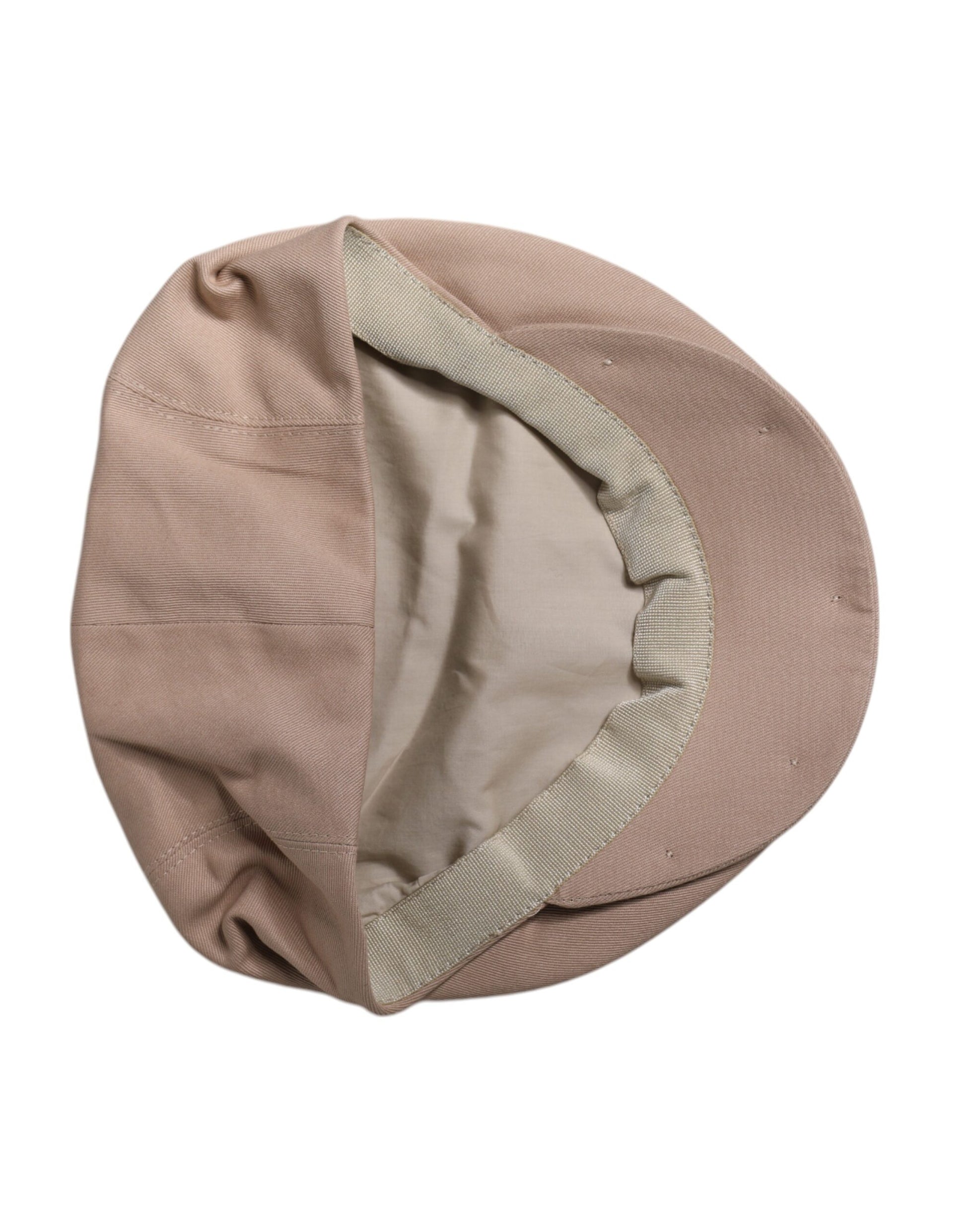 Casquette Gavroche Dolce & Gabbana Beige en Coton
