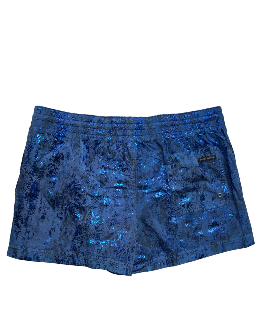 Short de bain Dolce & Gabbana en nylon bleu 2 pièces