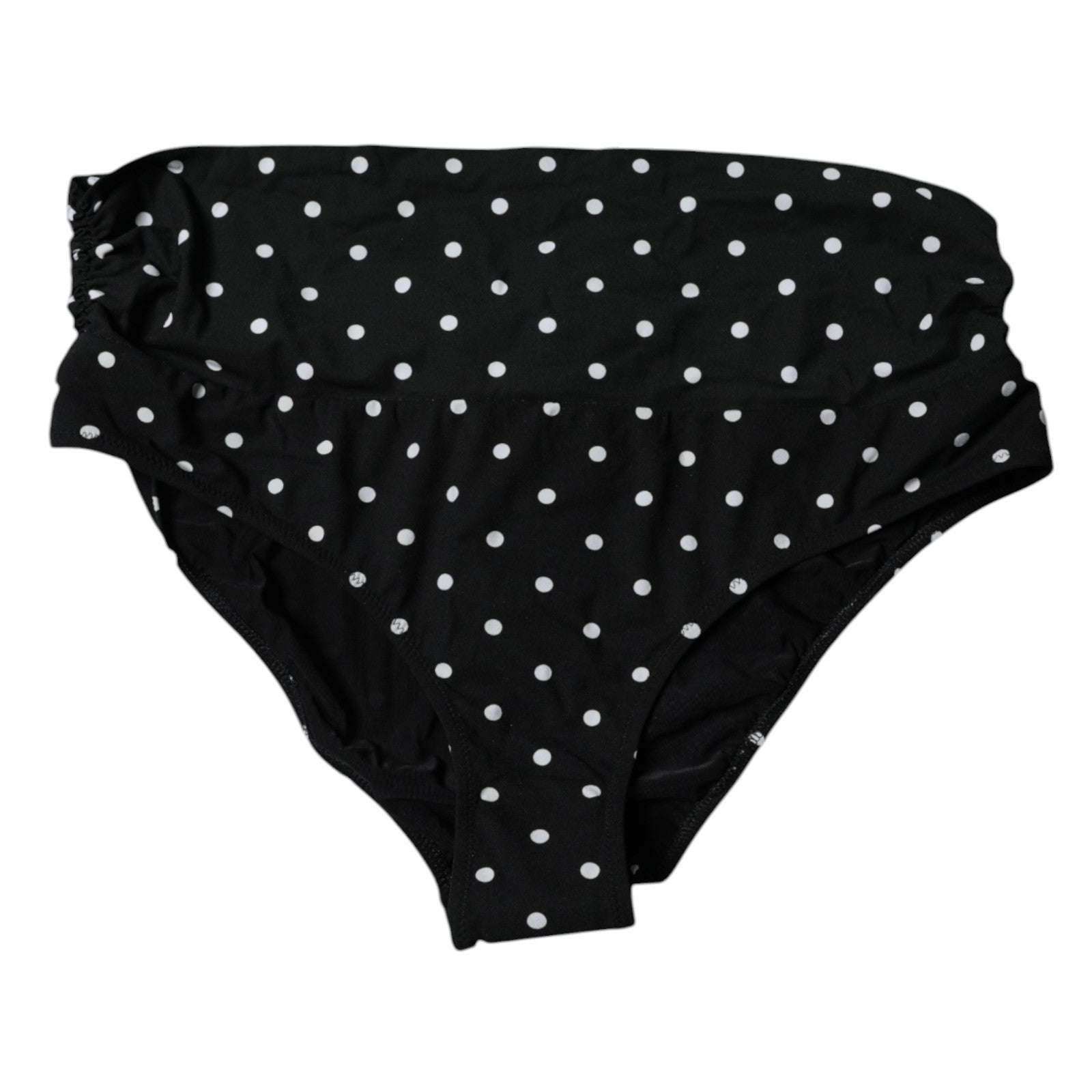Bas de maillot de bain Dolce & Gabbana noir à pois