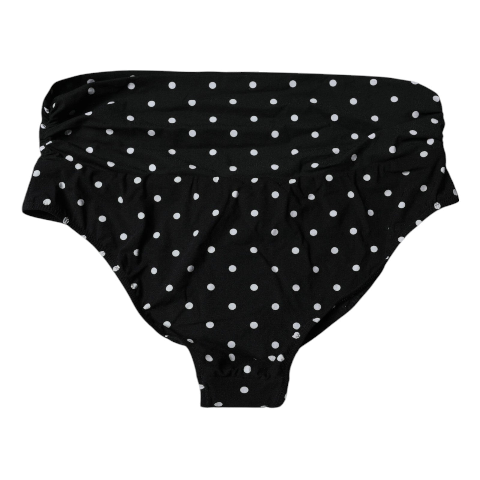 Bas de maillot de bain Dolce & Gabbana noir à pois