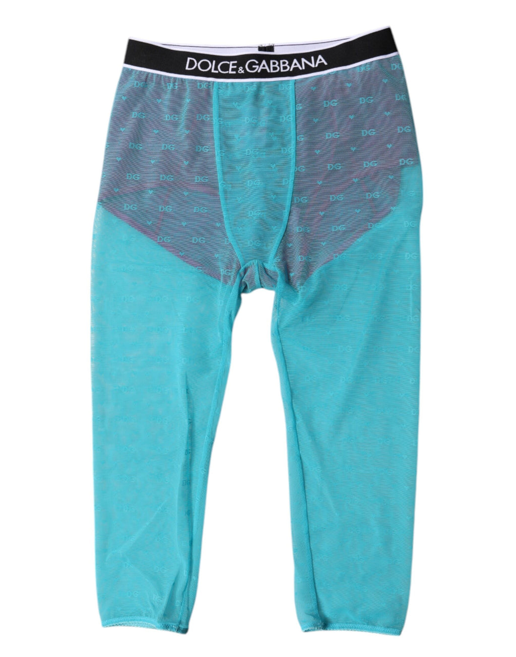 Lingerie courte Dolce & Gabbana bleu fuchsia avec logo