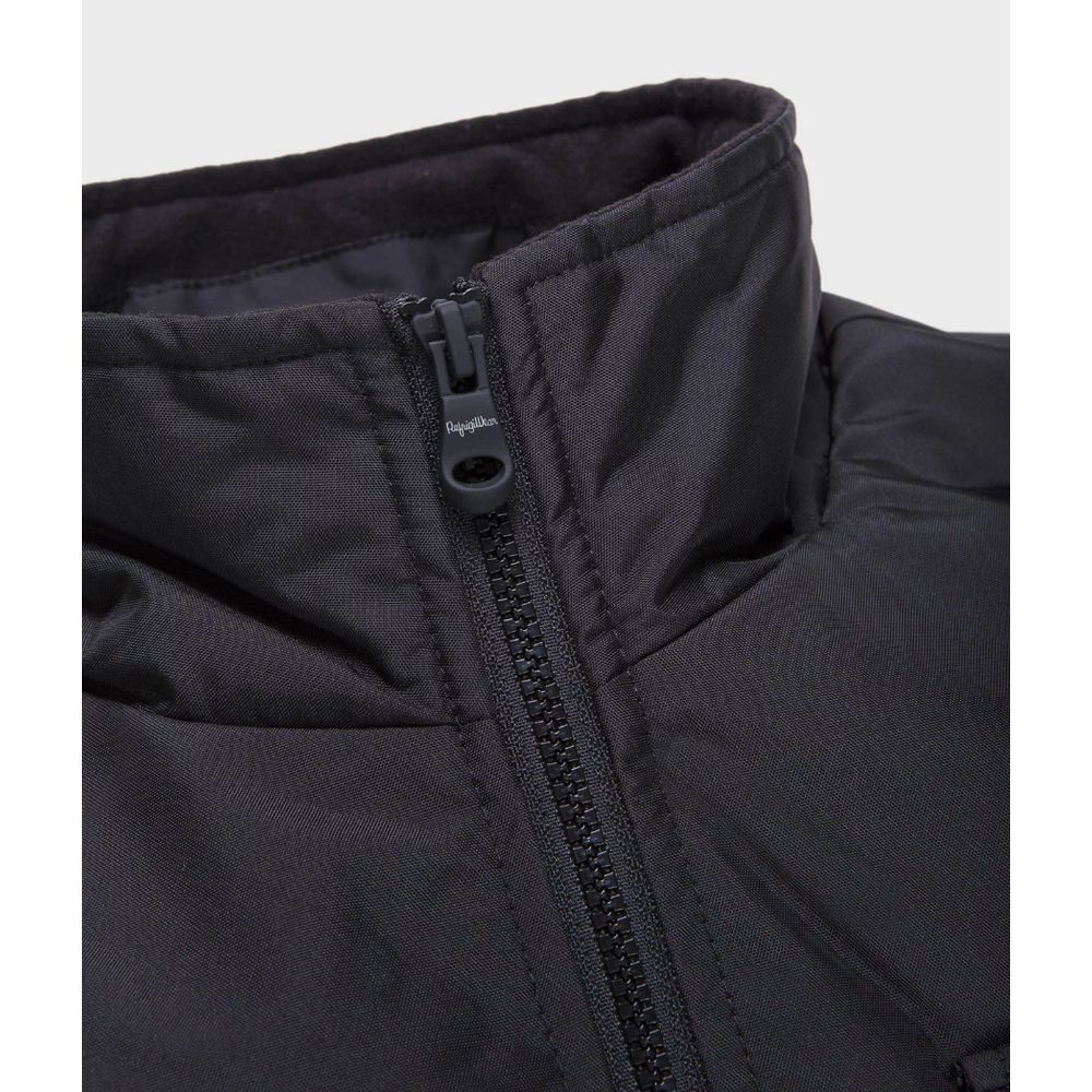 Schwarze Nylonjacke von Refrigiwear
