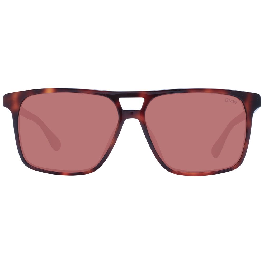 Lunettes de Soleil BMW en Acétate Marron