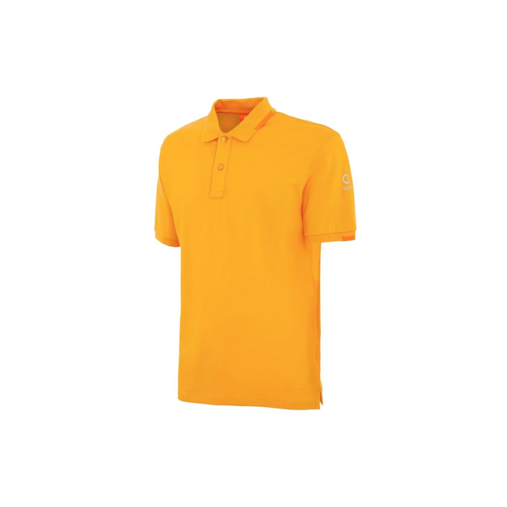 Suns Orange Cotton Polo Shirt