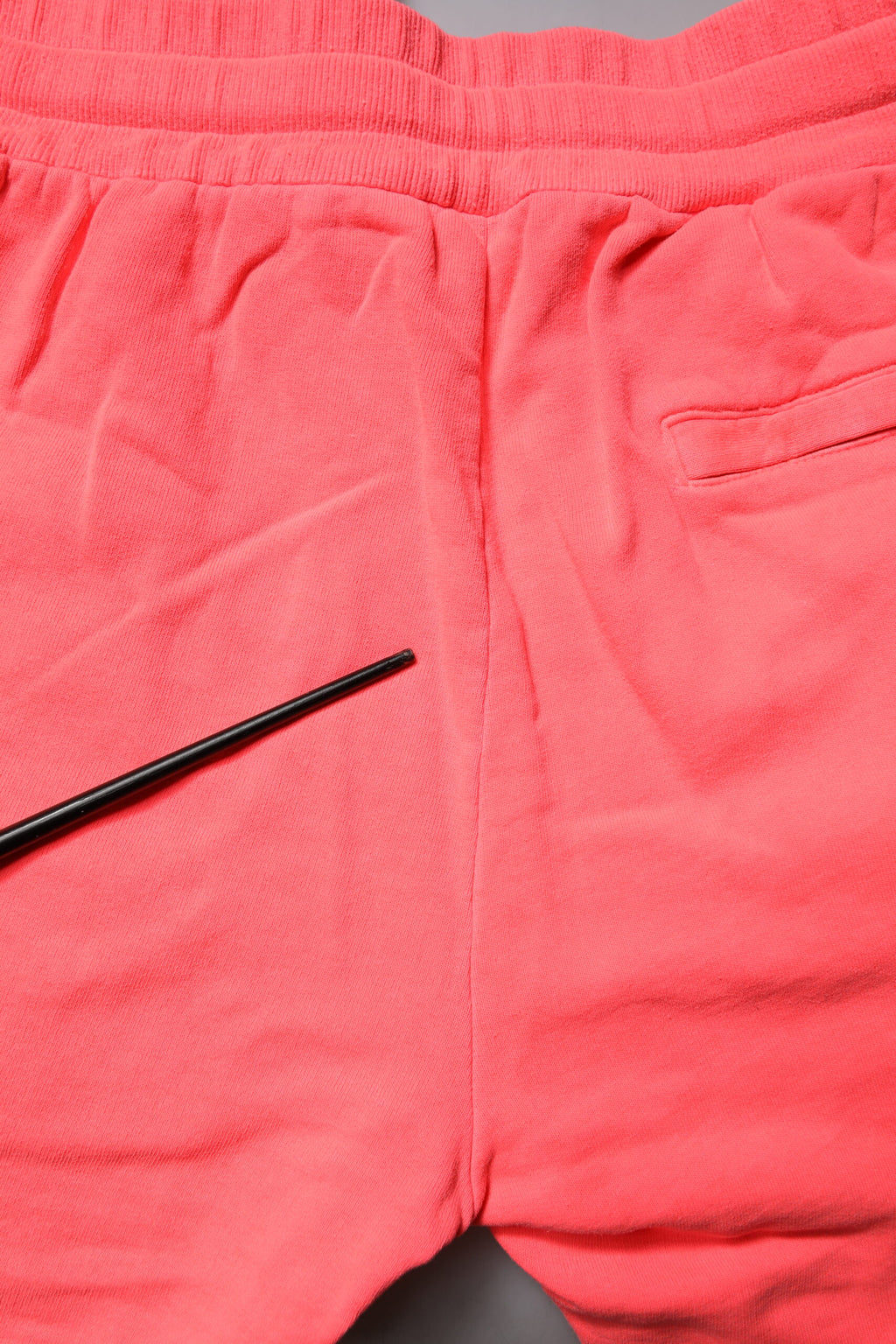 Dolce & Gabbana Pantalon de jogging en coton rouge fluo pour homme