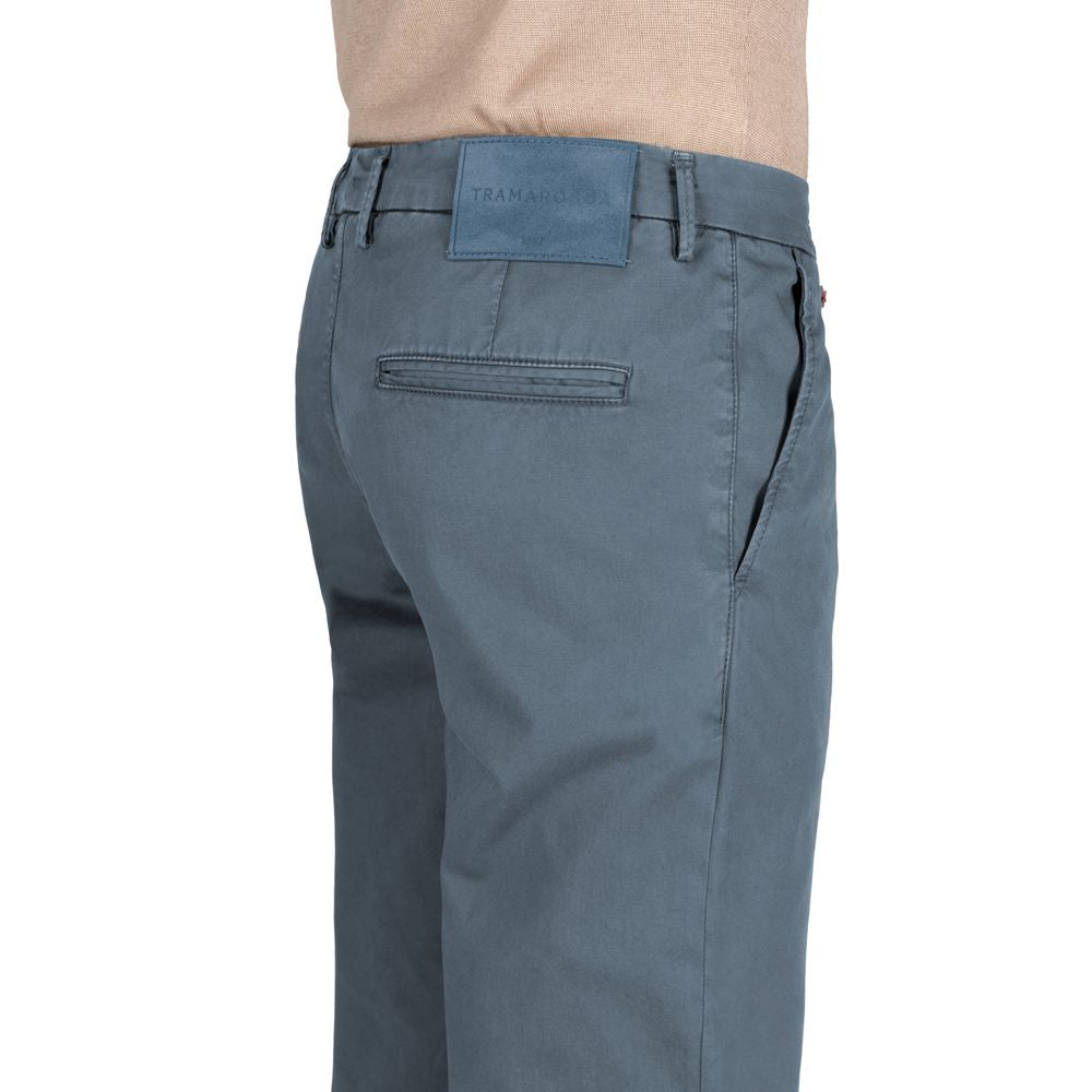 Tramarossa Hellblaue Herrenjeans aus Baumwolle