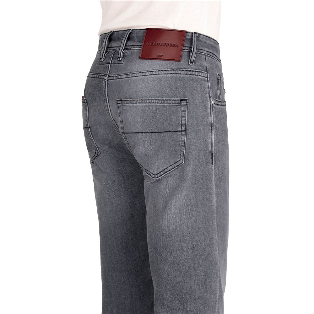 Tramarossa Graue Jeans und Hose aus Baumwolle
