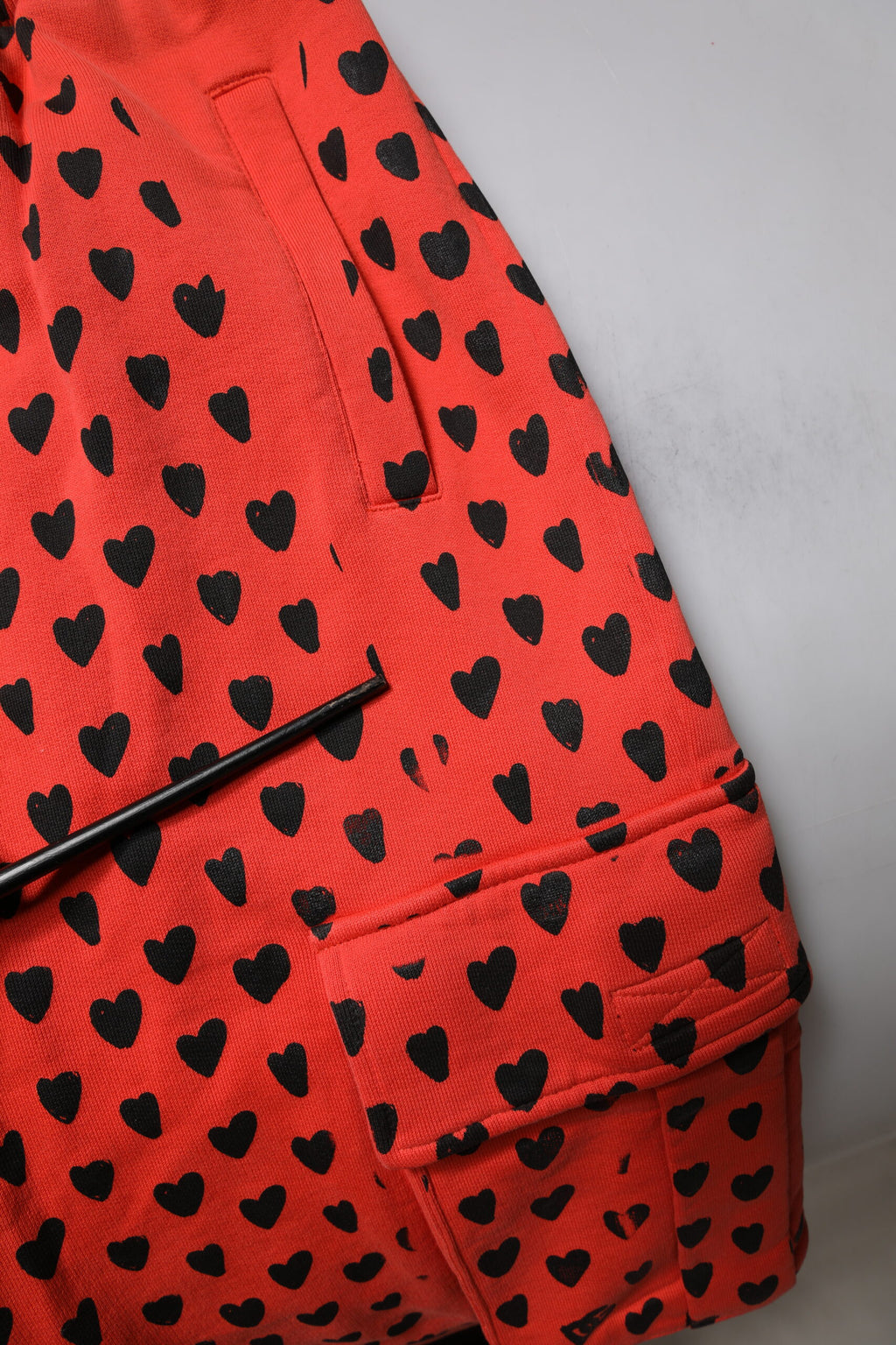 Pantalon de survêtement cargo Dolce & Gabbana Red Hearts pour homme