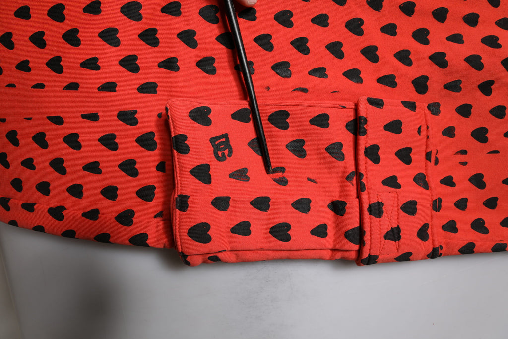 Pantalon de survêtement cargo Dolce & Gabbana Red Hearts pour homme