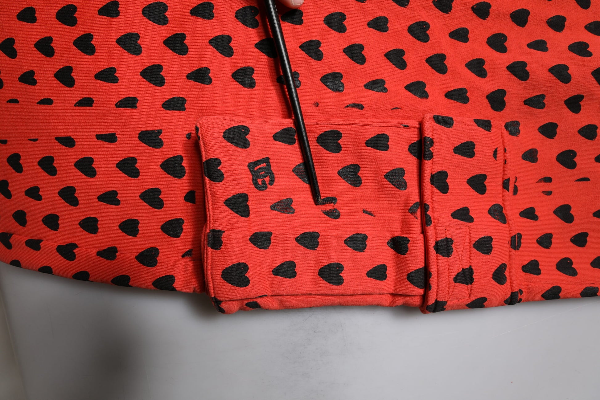Pantalon de survêtement cargo Dolce & Gabbana Red Hearts pour homme