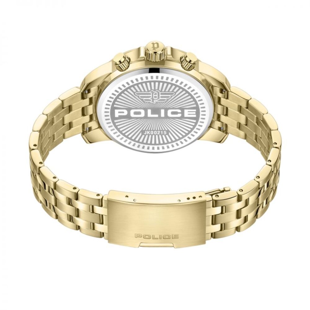 Police – Goldene Edelstahluhr