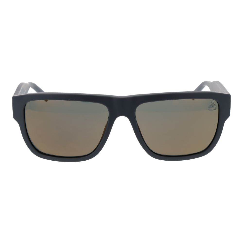 Lunettes de soleil Timberland en plastique gris