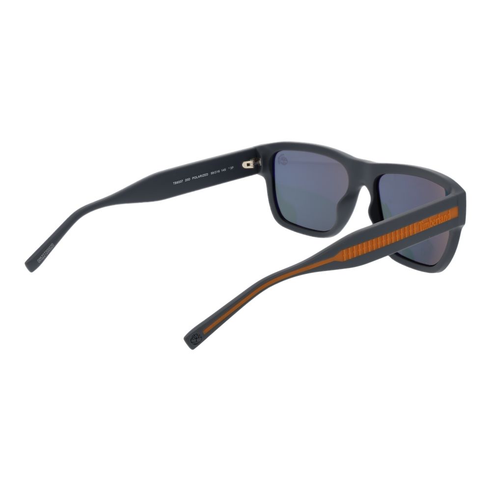 Lunettes de soleil Timberland en plastique gris