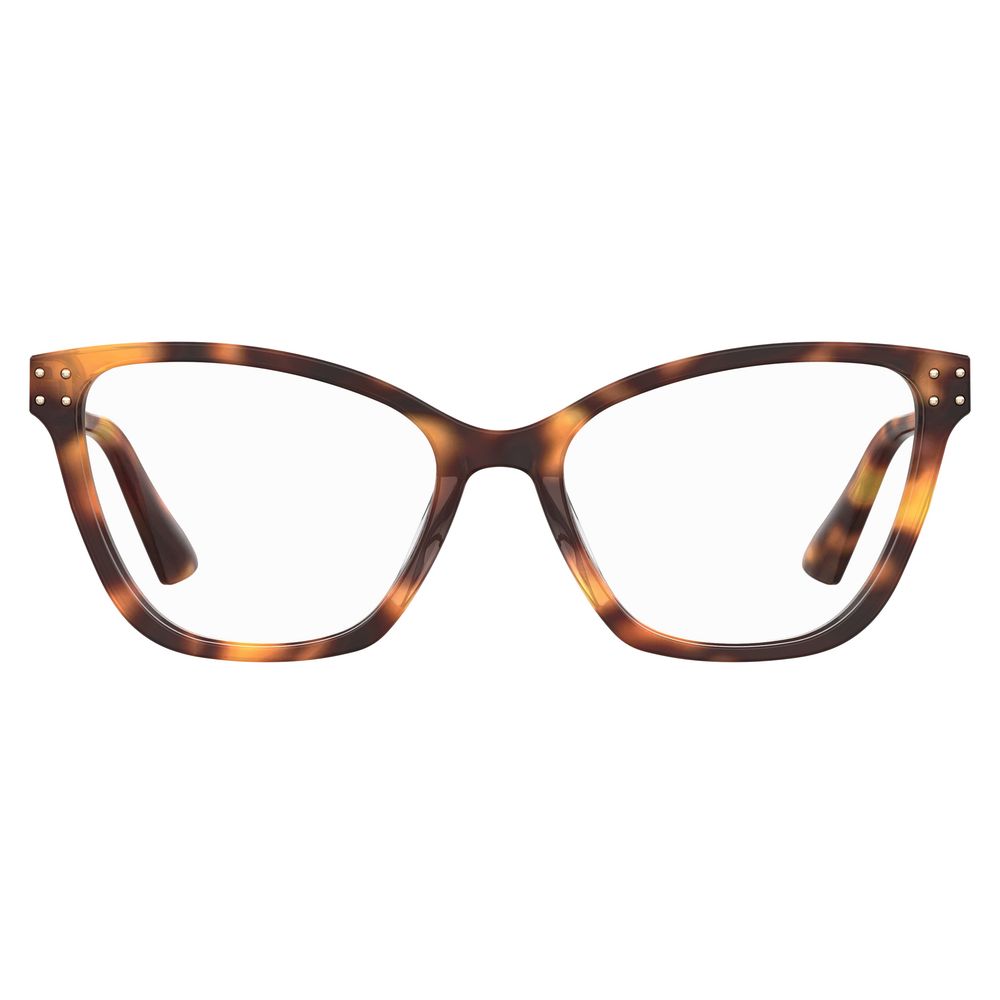 Moschino Braune Acetatrahmen