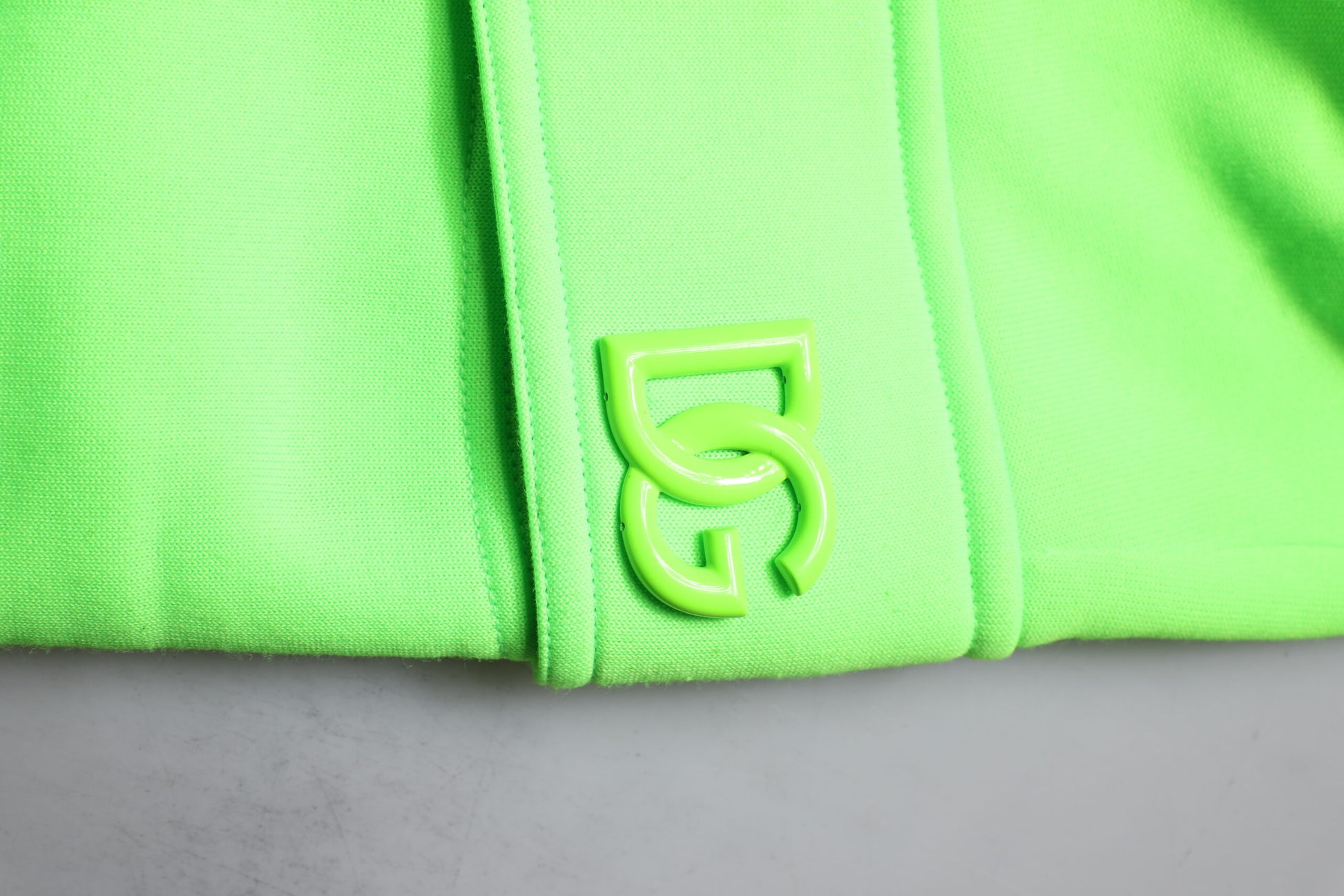 Pantalon de jogging cargo Dolce & Gabbana vert fluo pour homme