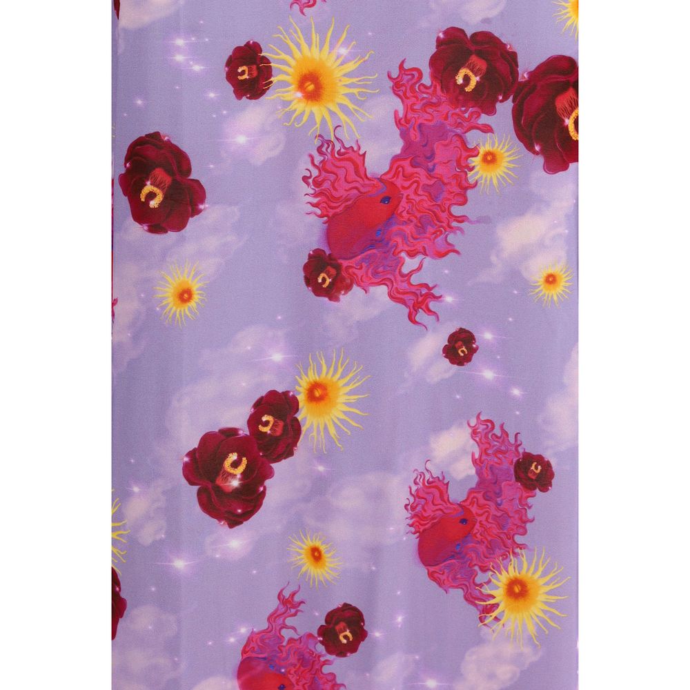 Langes Blumenkleid von Maccapani