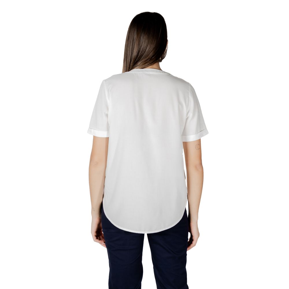 Street One Blouse en Viscose Blanche