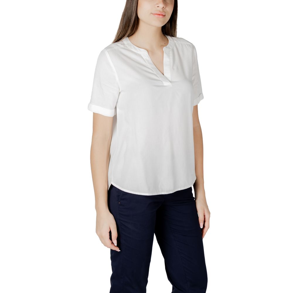 Street One Blouse en Viscose Blanche