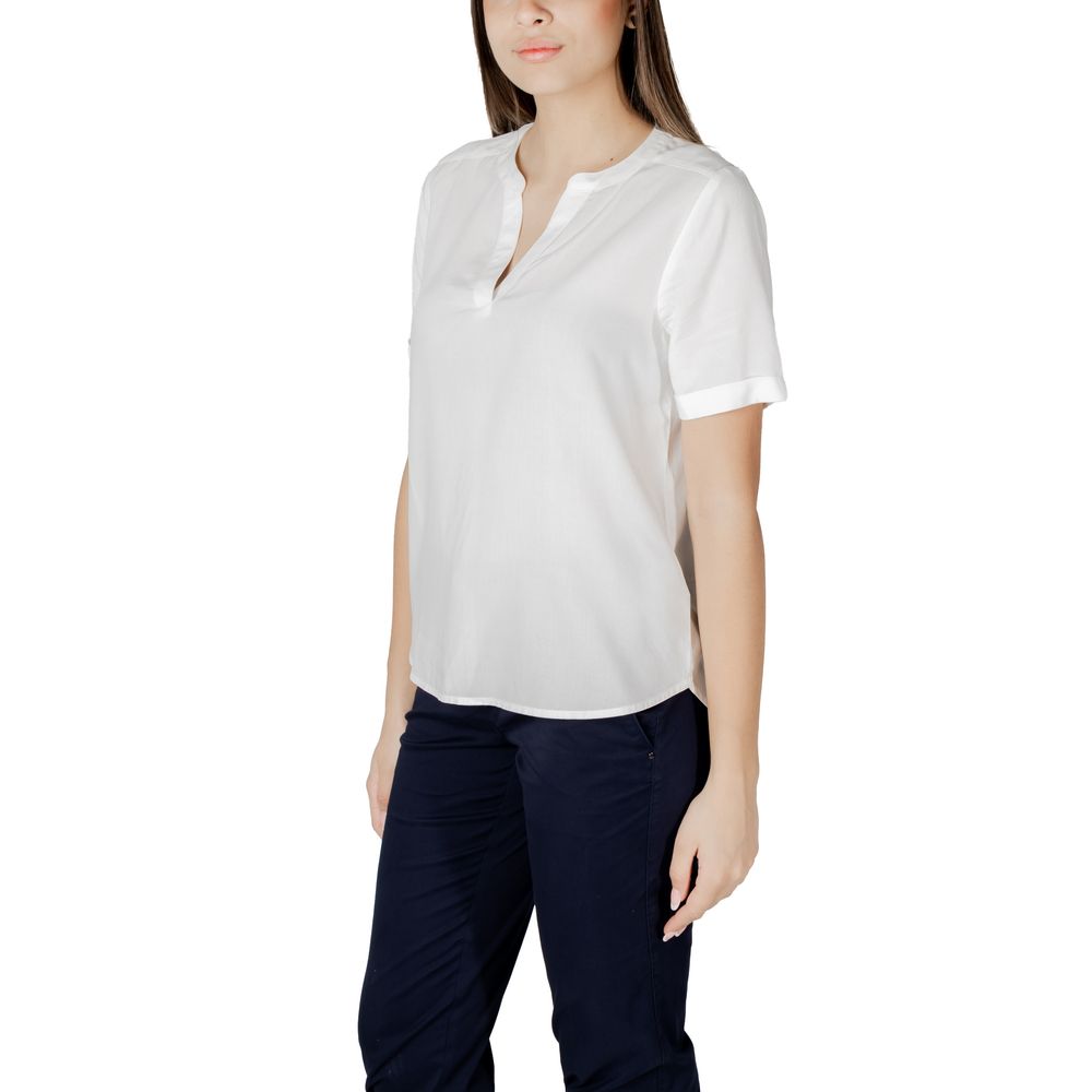 Street One Blouse en Viscose Blanche