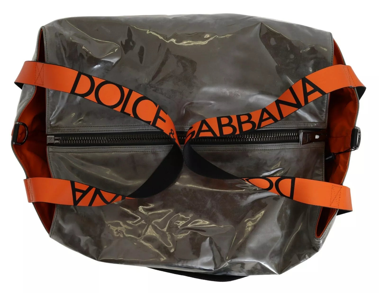 Dolce &amp; Gabbana – Grüne, übergroße Tragetasche aus Kunststoff im Fashion Expression-Stil