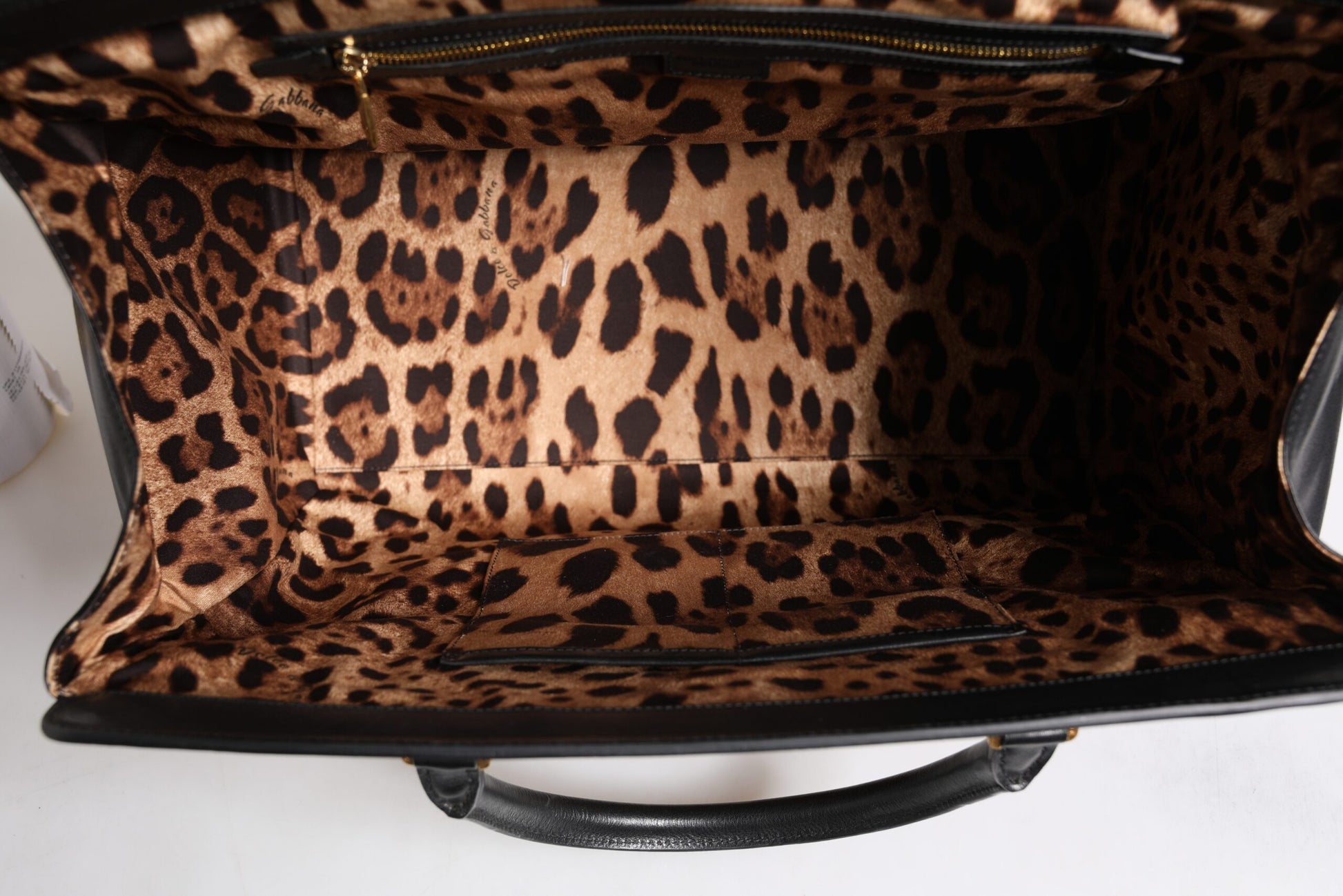 Dolce &amp; Gabbana – Mehrfarbige Reisetasche aus Lederbrokatsamt
