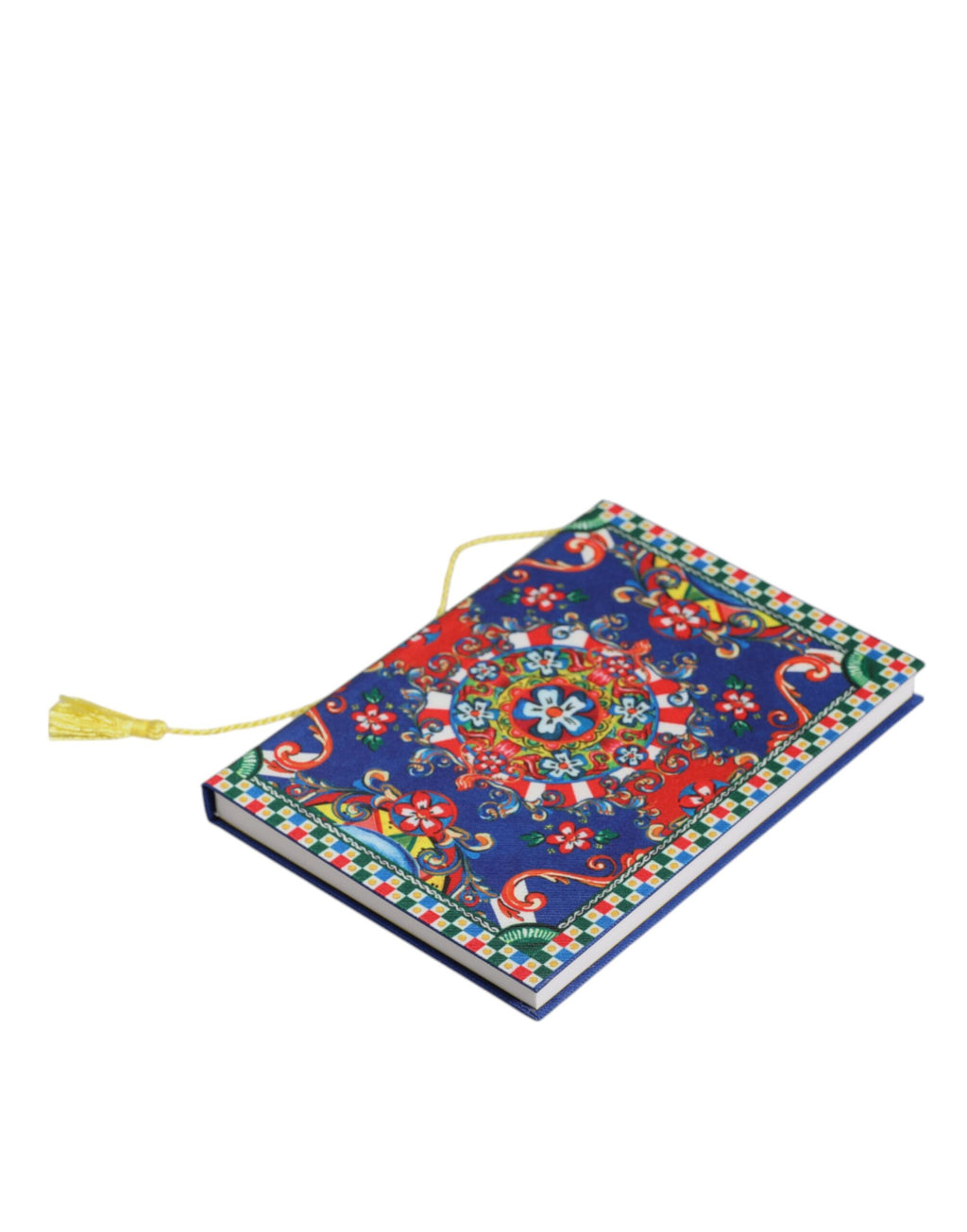 Carnet Dolce & Gabbana en polyester multicolore imprimé Carretto Siciliano