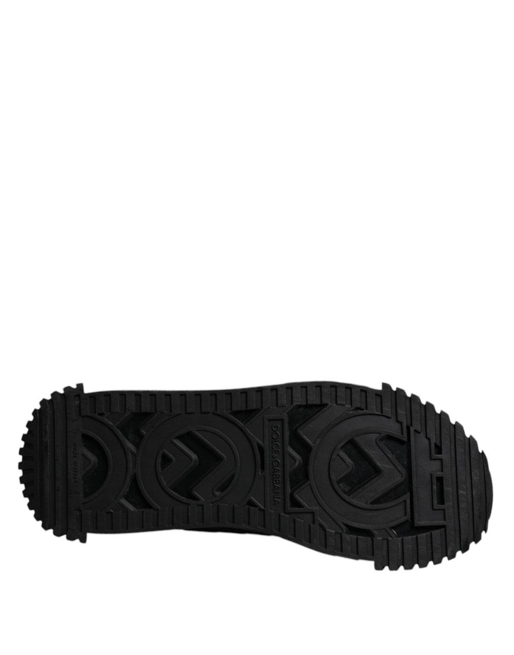 Chaussures Baskets Basses à Lacets NS1 Logo Noir Dolce & Gabbana