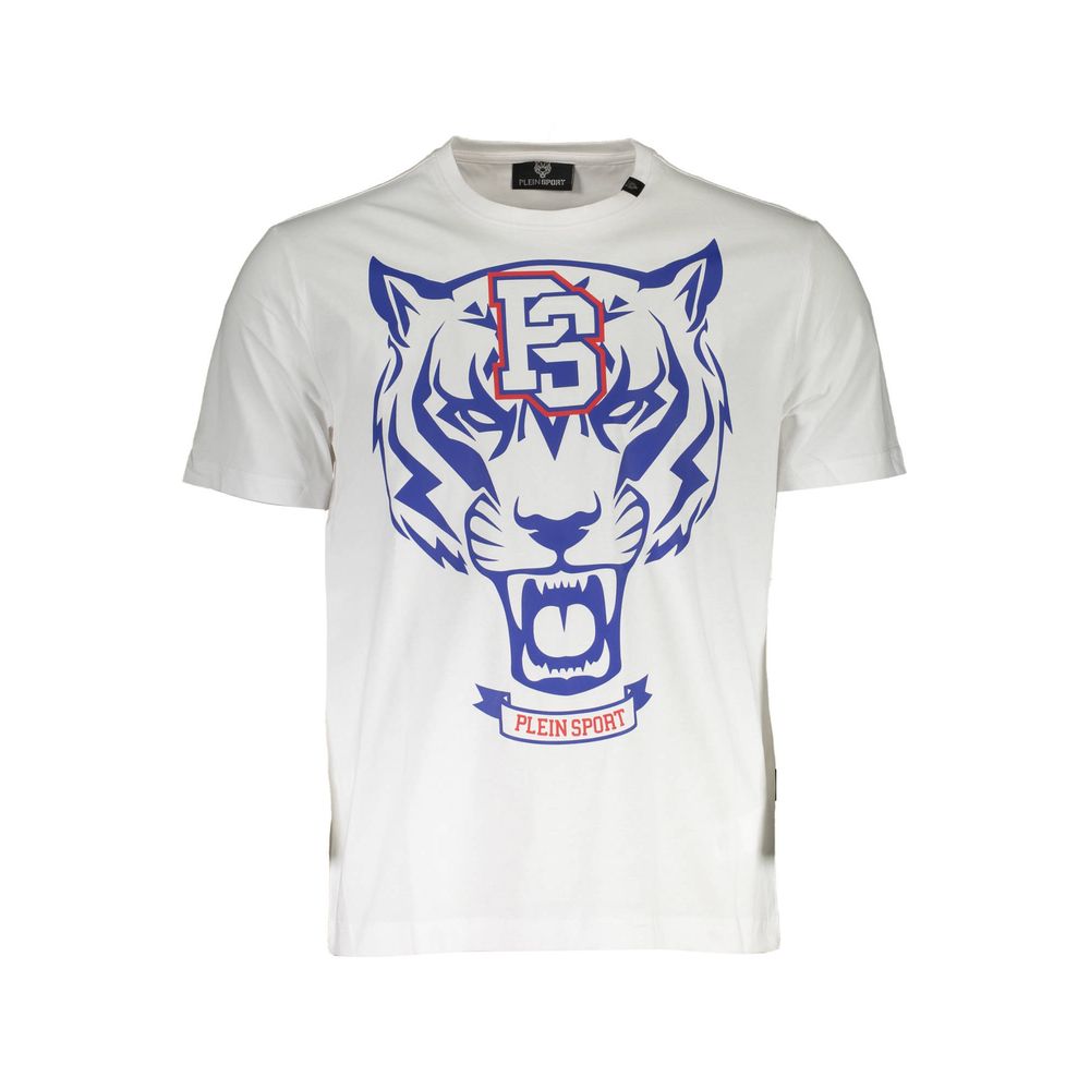 T-shirt Plein Sport en coton blanc