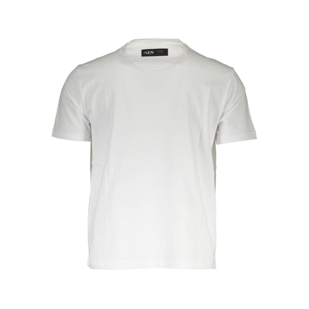 T-shirt Plein Sport en coton blanc