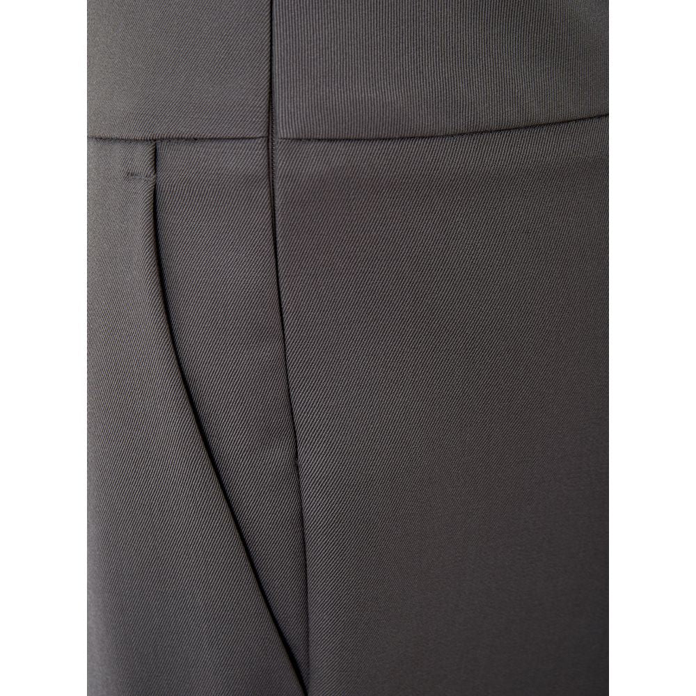 Lardini Schicke graue Wollhose für anspruchsvollen Stil