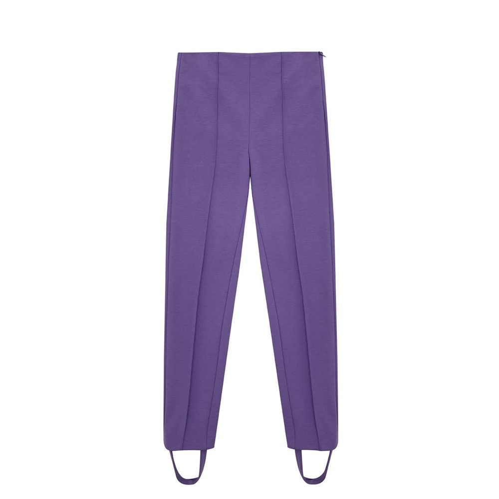 Pantalon de sport Lardini en viscose violette
