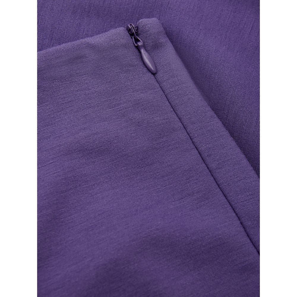 Pantalon de sport Lardini en viscose violette