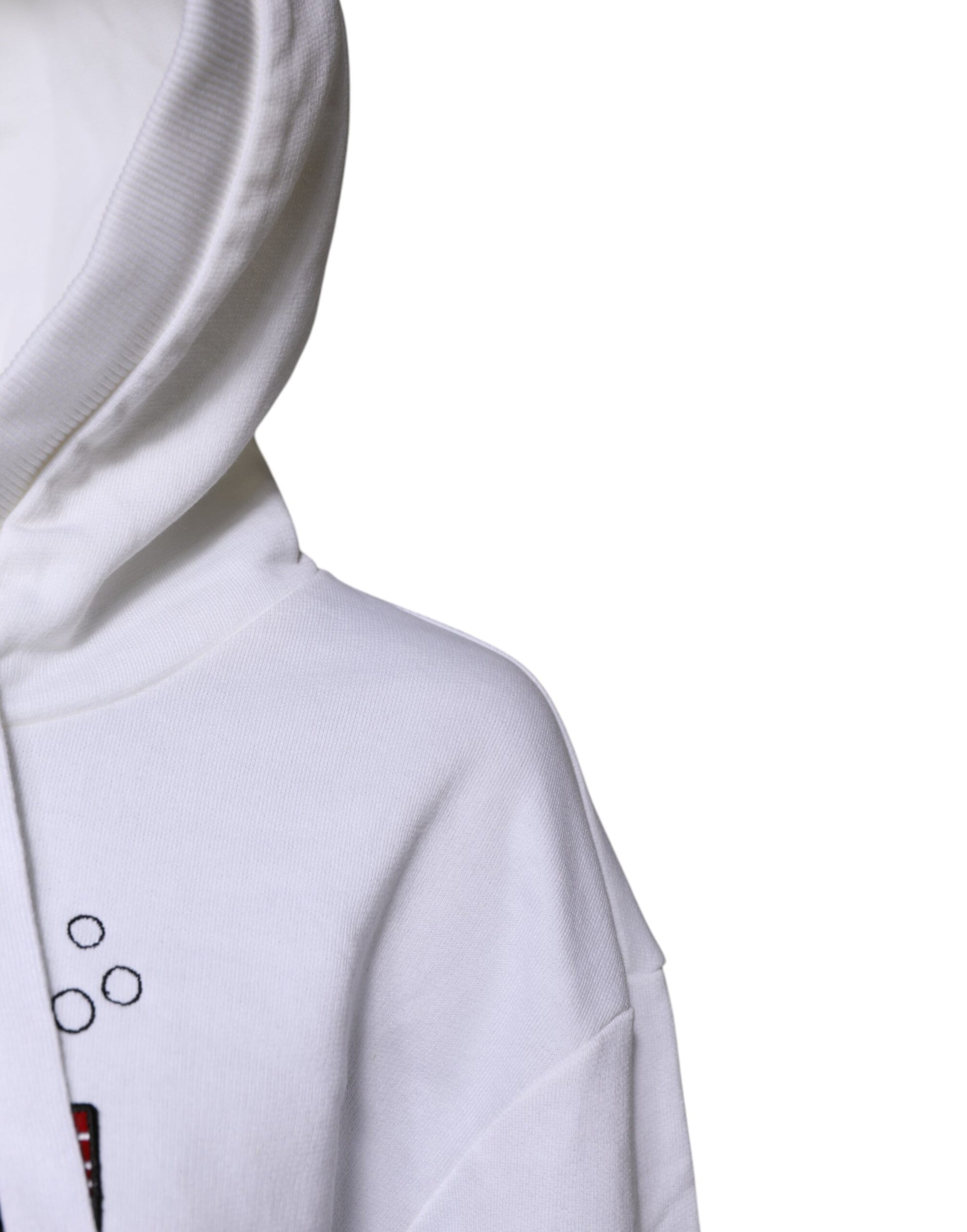 Pull à Capuche Dolce & Gabbana Blanc #DGFamily