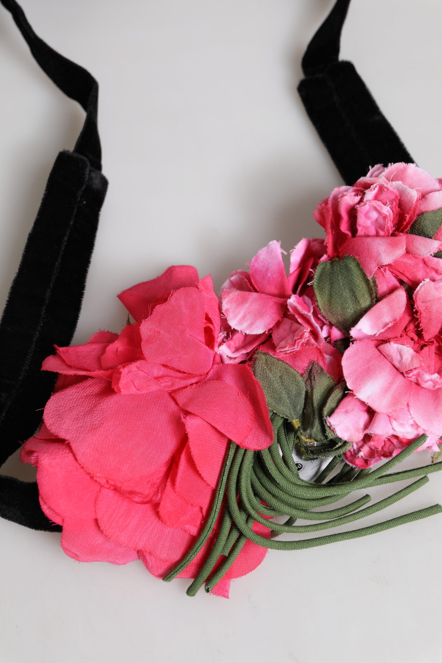 Ceinture à nouer Dolce & Gabbana multicolore à appliqués floraux