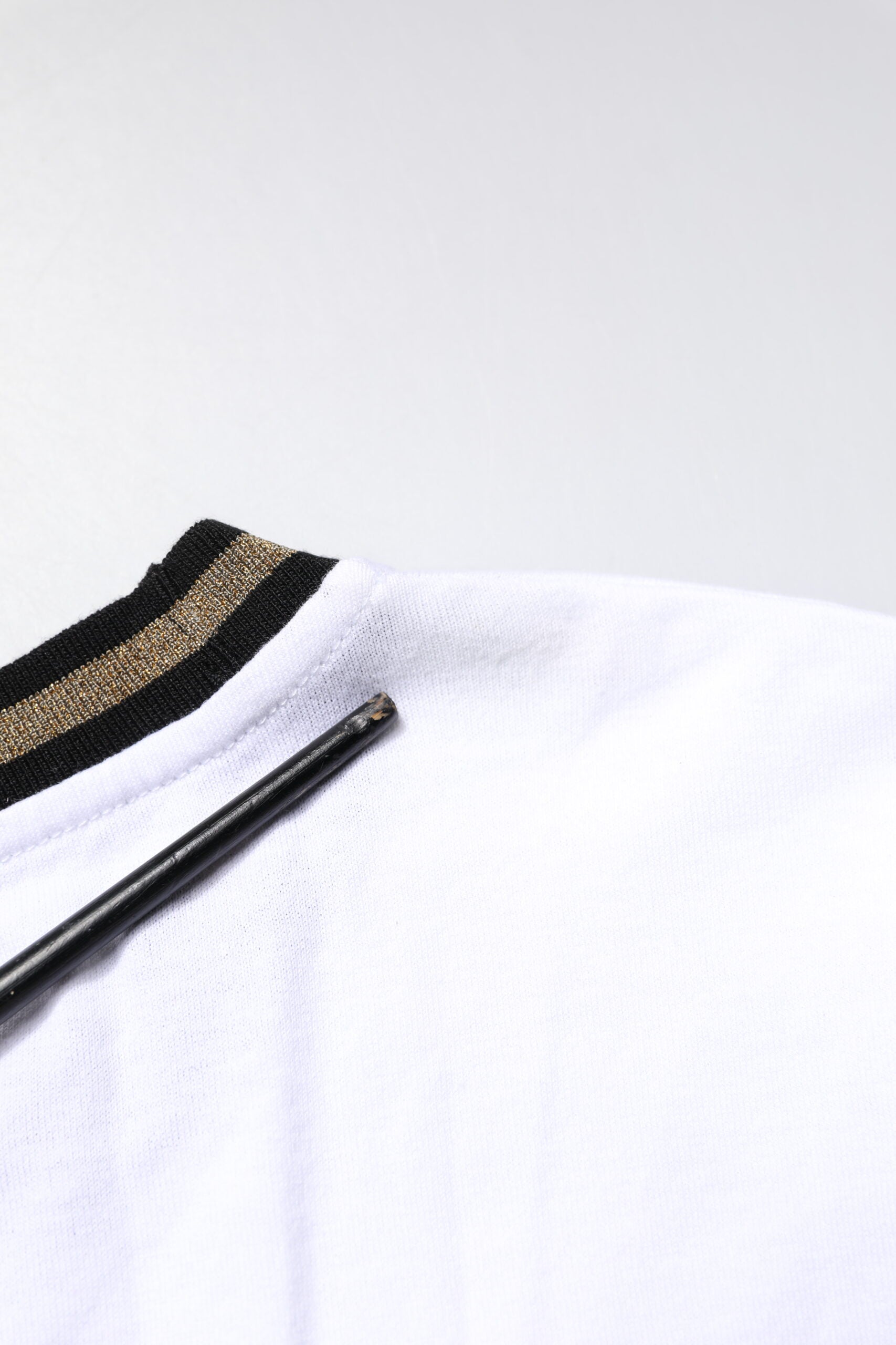 T-shirt Dolce & Gabbana en coton blanc à col rond et imprimé graphique