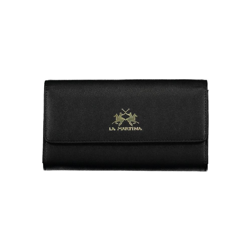 Portefeuille femme La Martina en polyéthylène noir