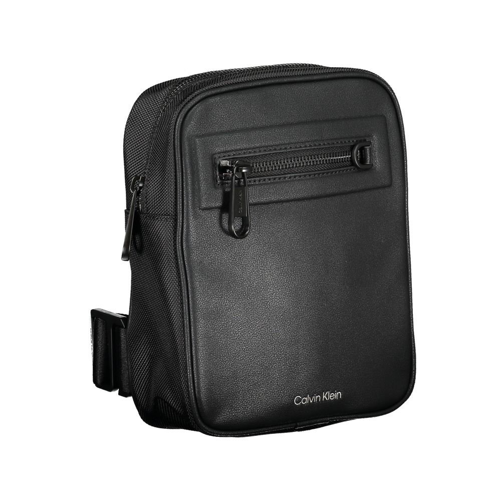 Sac bandoulière Calvin Klein noir en polyester pour homme