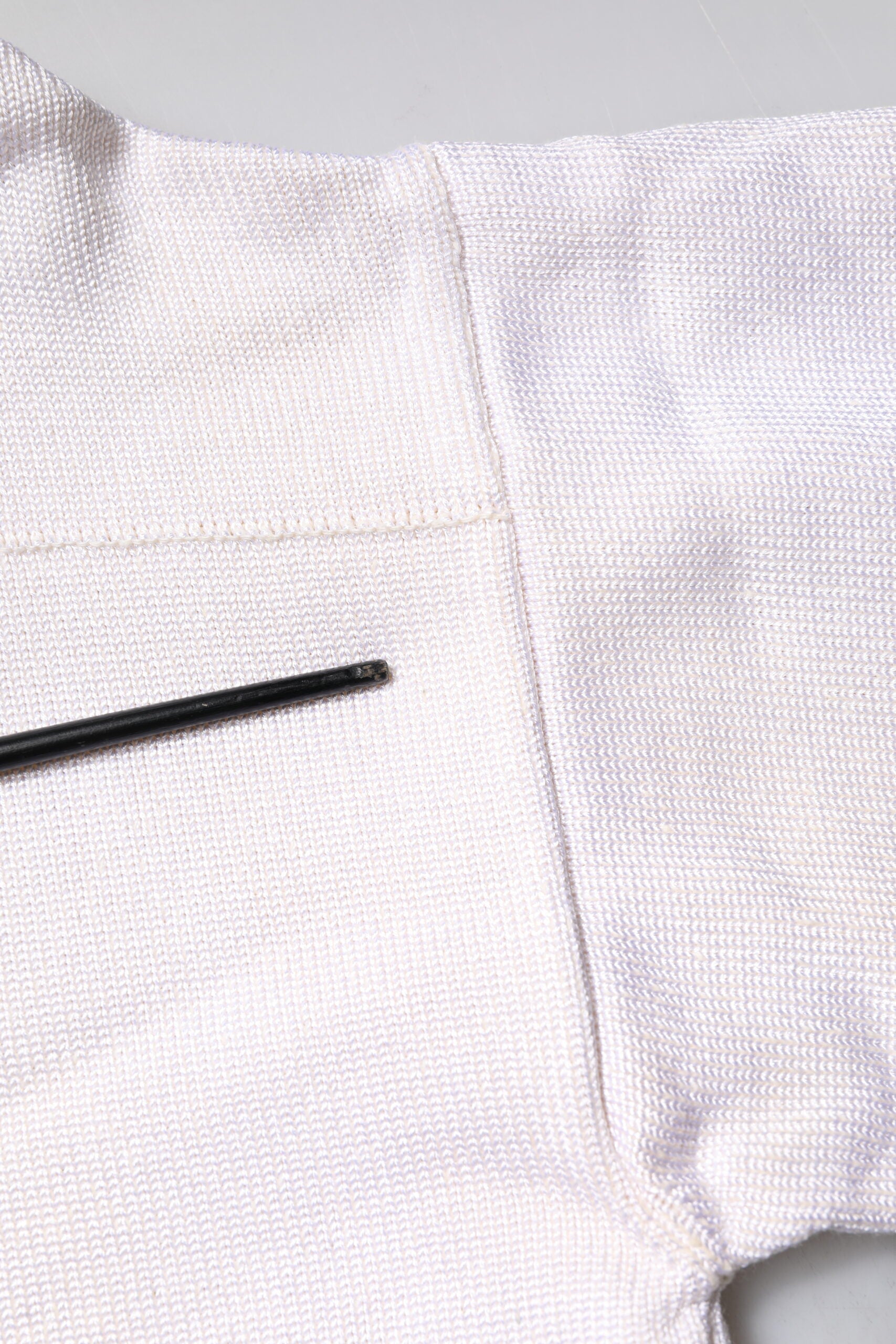 Jil Sander Pull col rond à manches longues en viscose blanche