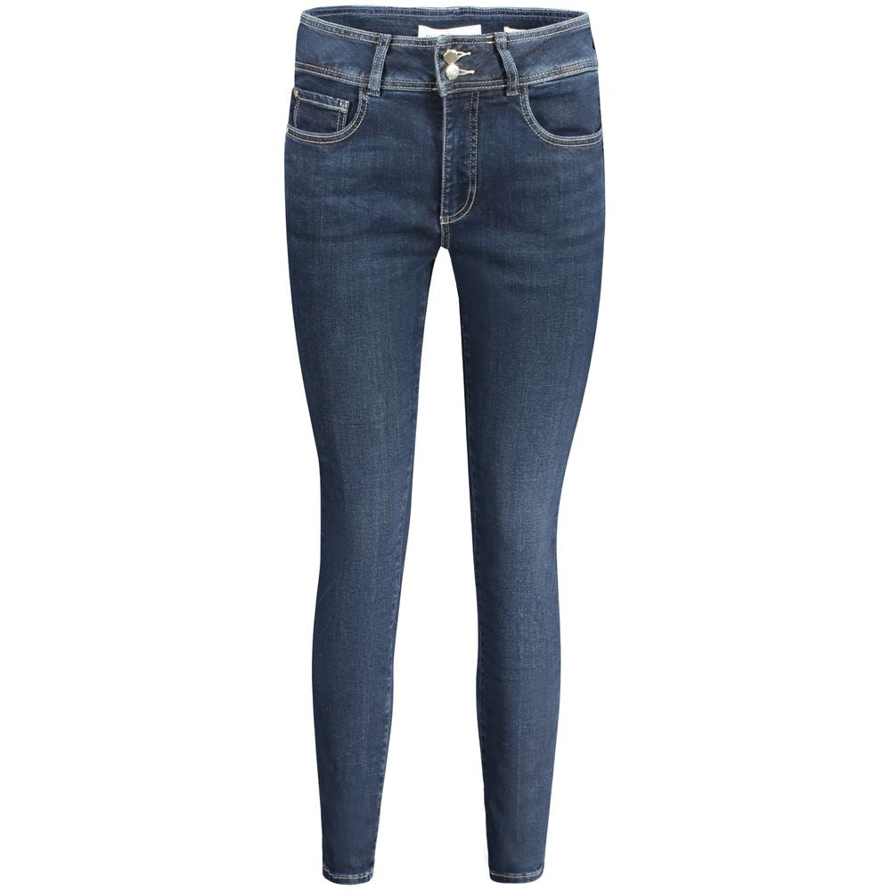 Guess Jean Femme Jean Skinny en Coton Bleu