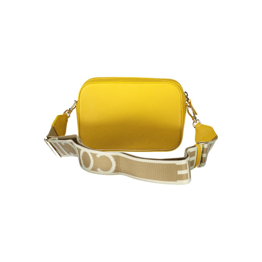 Sac à main en cuir jaune Coccinelle pour femme
