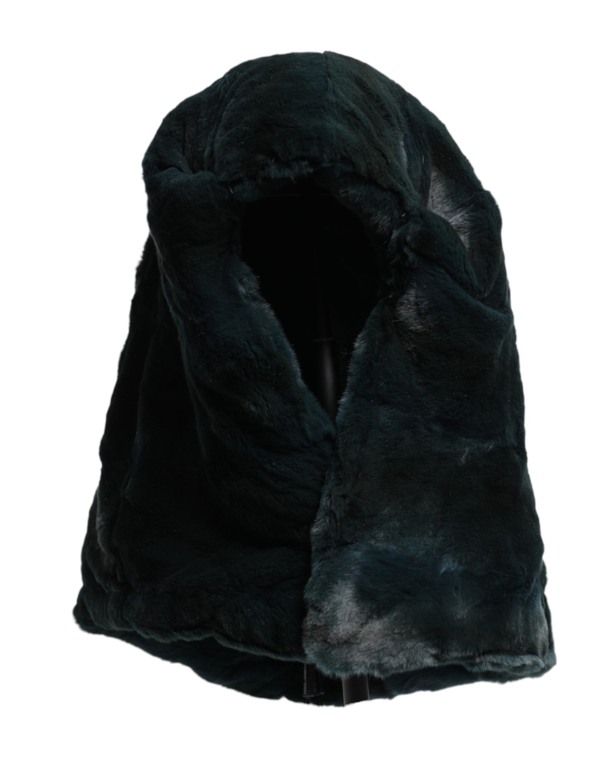 Bonnet Dolce & Gabbana en fourrure de vison noire pour femme