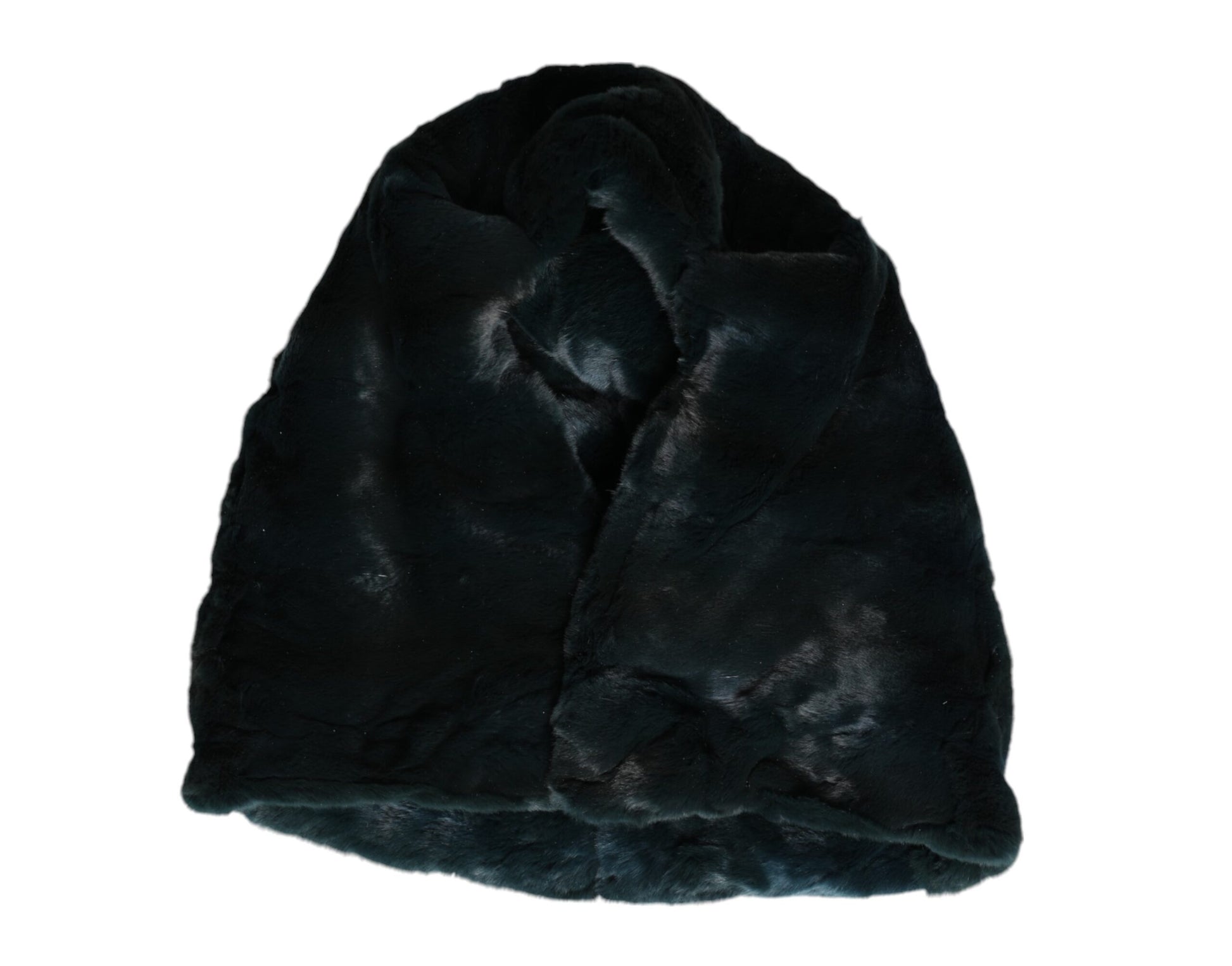 Bonnet Dolce & Gabbana en fourrure de vison noire pour femme