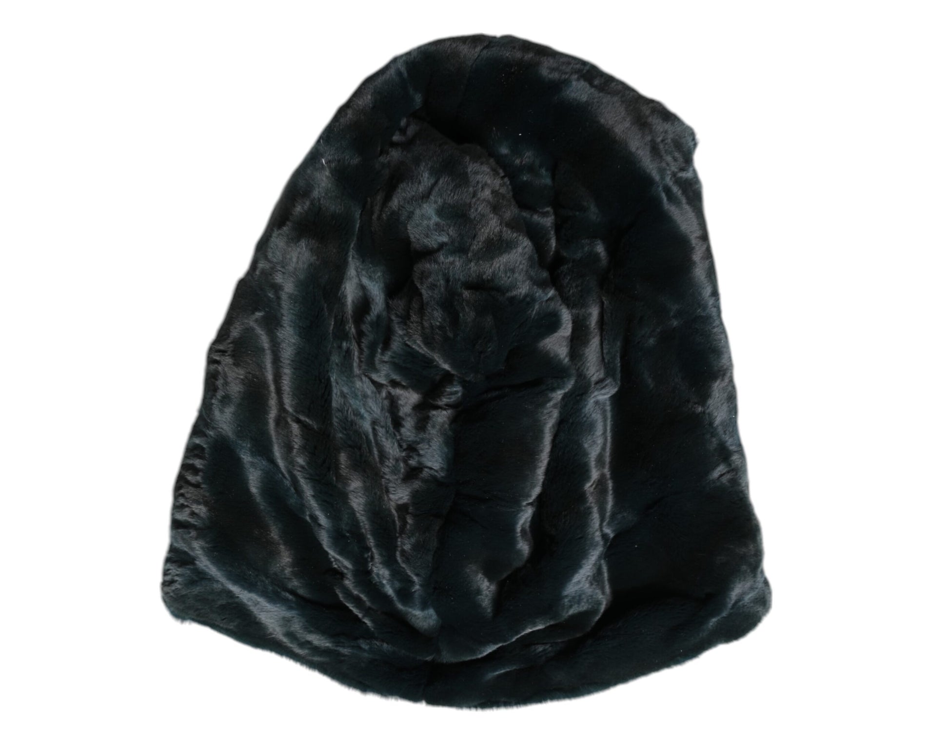 Bonnet Dolce & Gabbana en fourrure de vison noire pour femme