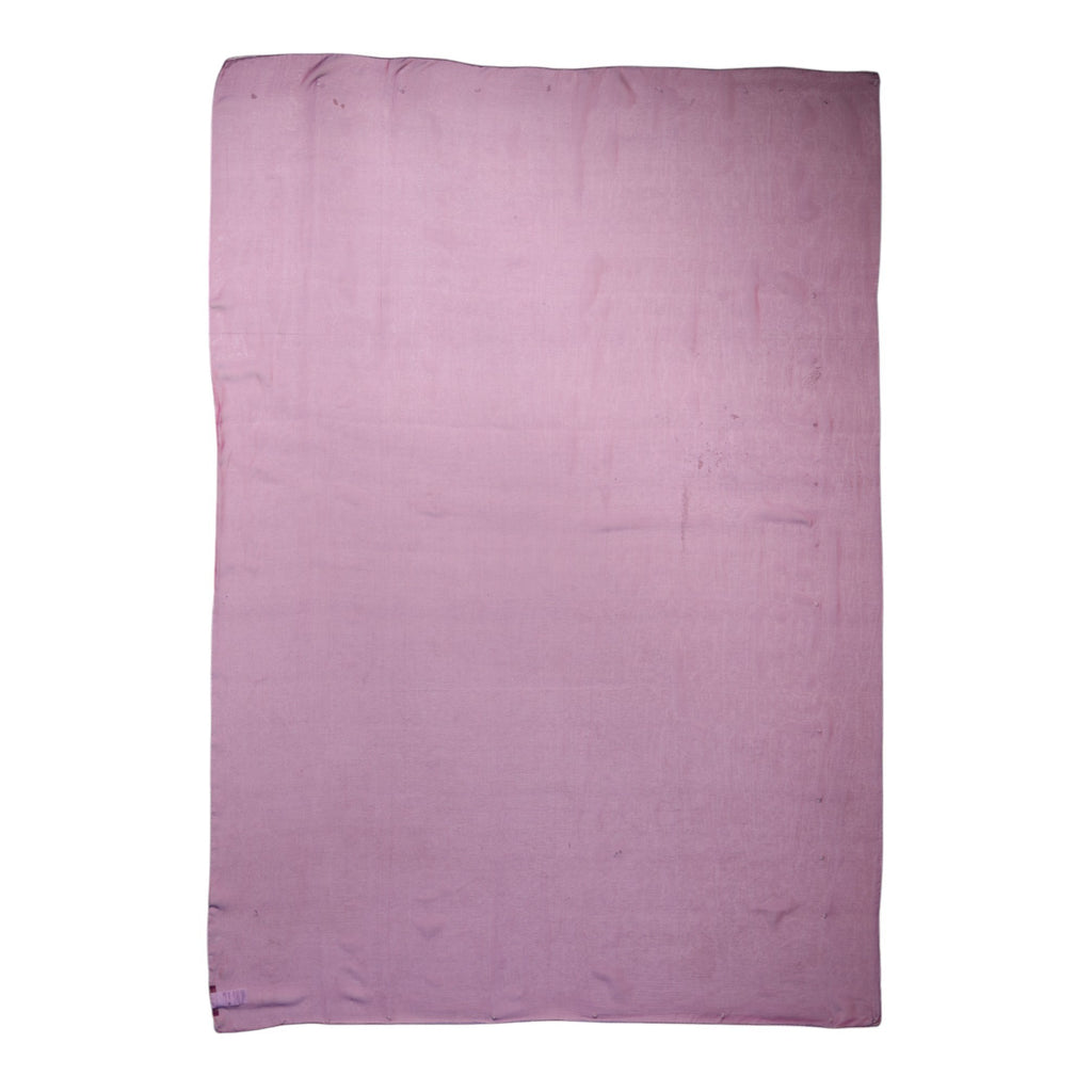 Foulard Écharpe Rectangle en Soie Violette Dolce & Gabbana