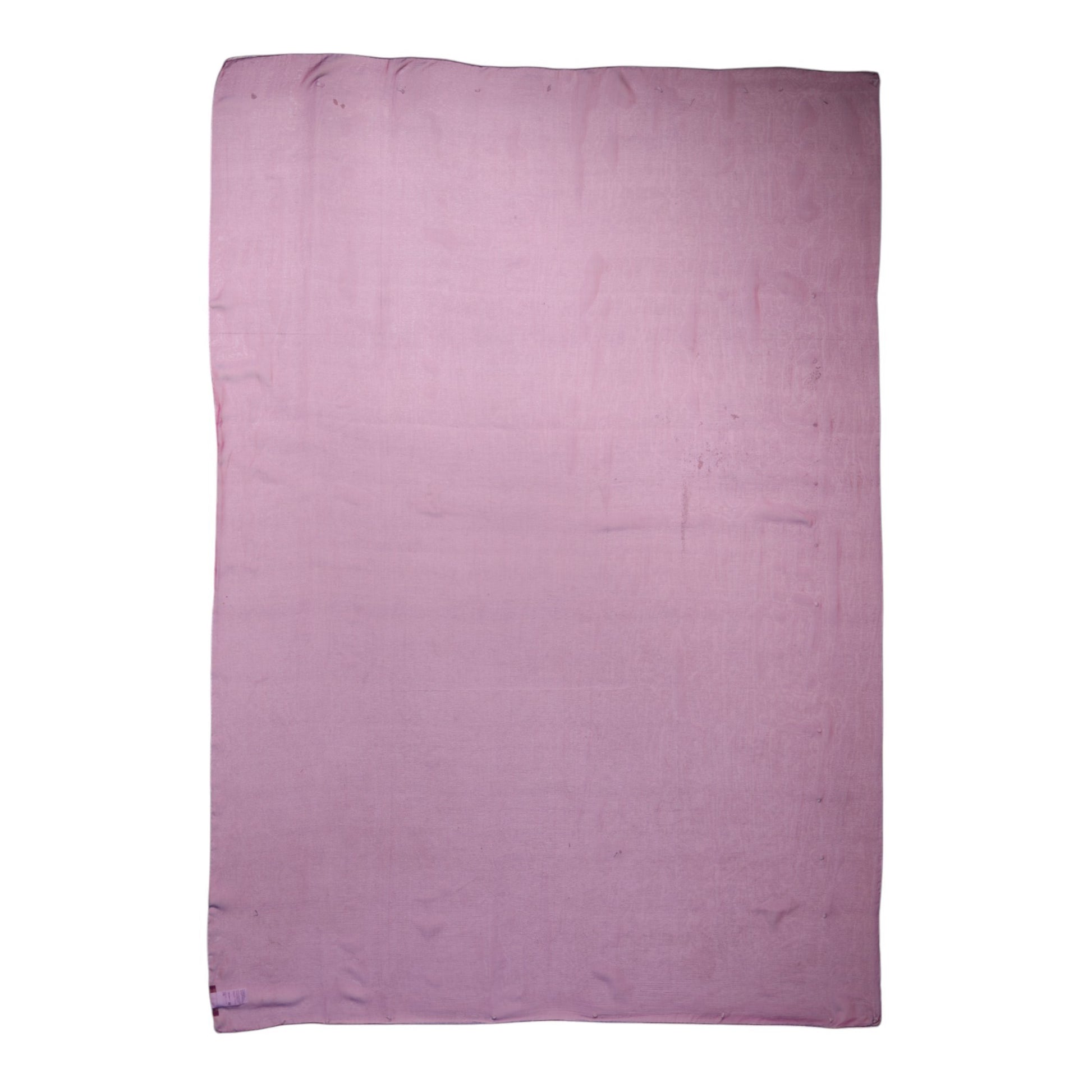 Foulard Écharpe Rectangle en Soie Violette Dolce & Gabbana