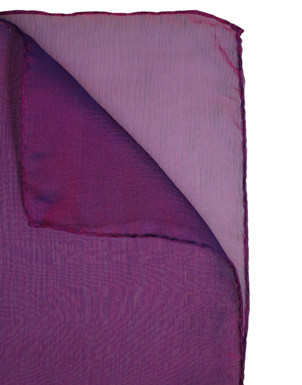 Foulard Écharpe Rectangle en Soie Violette Dolce & Gabbana