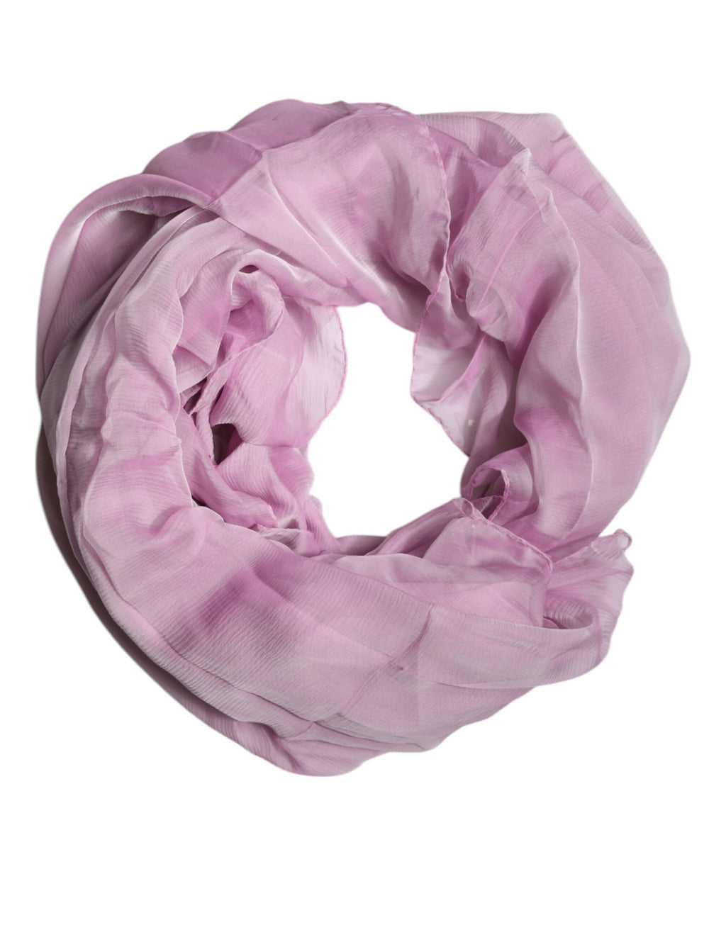 Foulard Écharpe Wrap Rectangle en Soie Rose Dolce & Gabbana pour Femme
