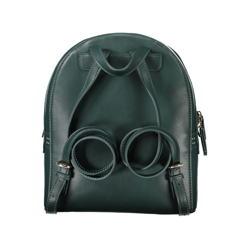 Mario Valentino Grüner Polyethylen-Rucksack für Damen