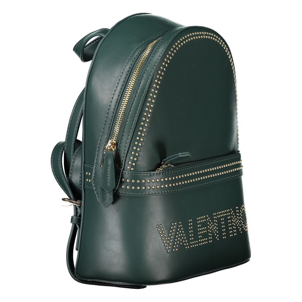 Mario Valentino Grüner Polyethylen-Rucksack für Damen