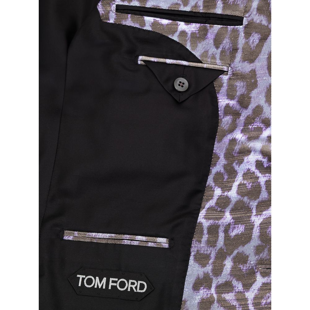 Blazer en viscose violette Tom Ford